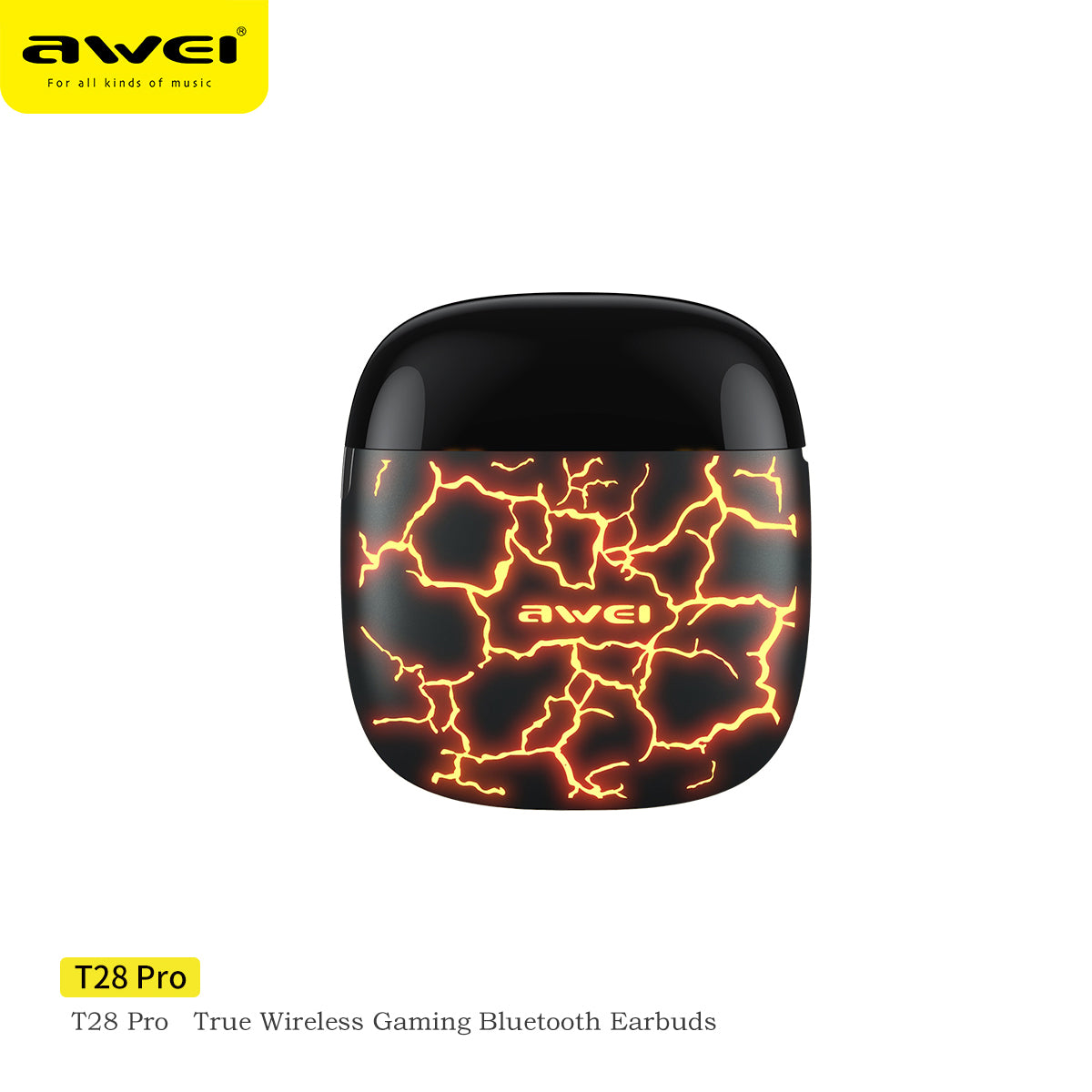 AWEI T28 Pro Gaming Wireless Earphones AWEI T28 Pro Gaming Wireless Earphones